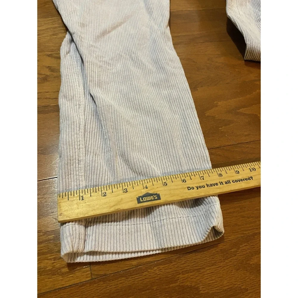 Levi's XX Chino EZ Corduroy Pants Lilac Purple Sz Large Straight Leg California
